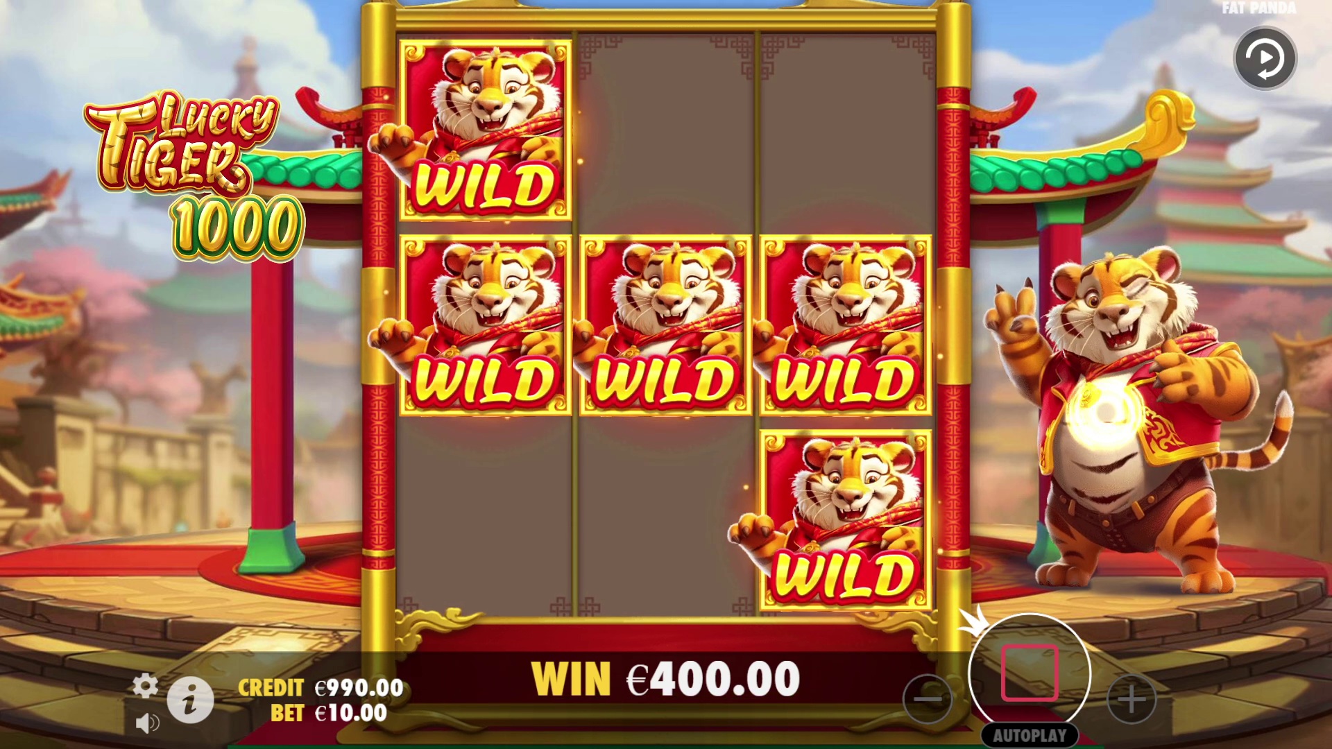Lucky Tiger 1000 - screenshot with slot description 4